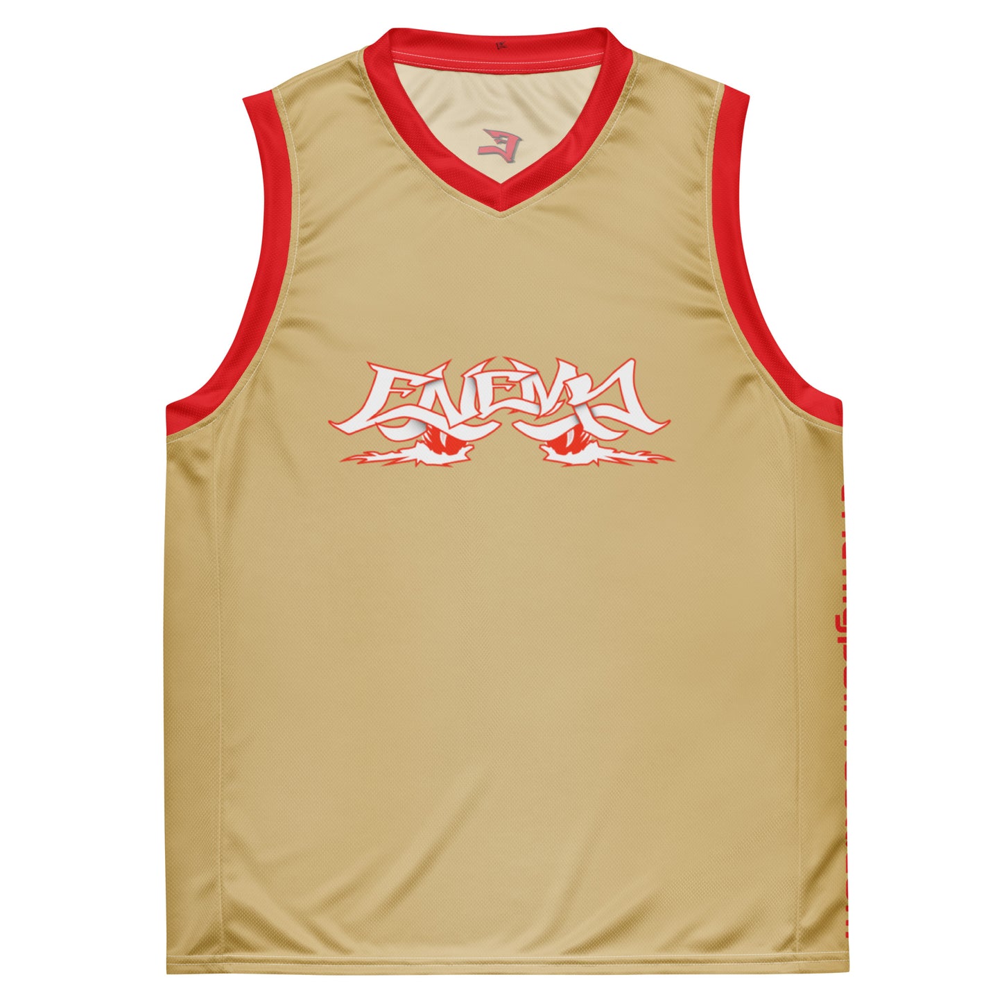 Enemy Sleeveless Jersey, Tan