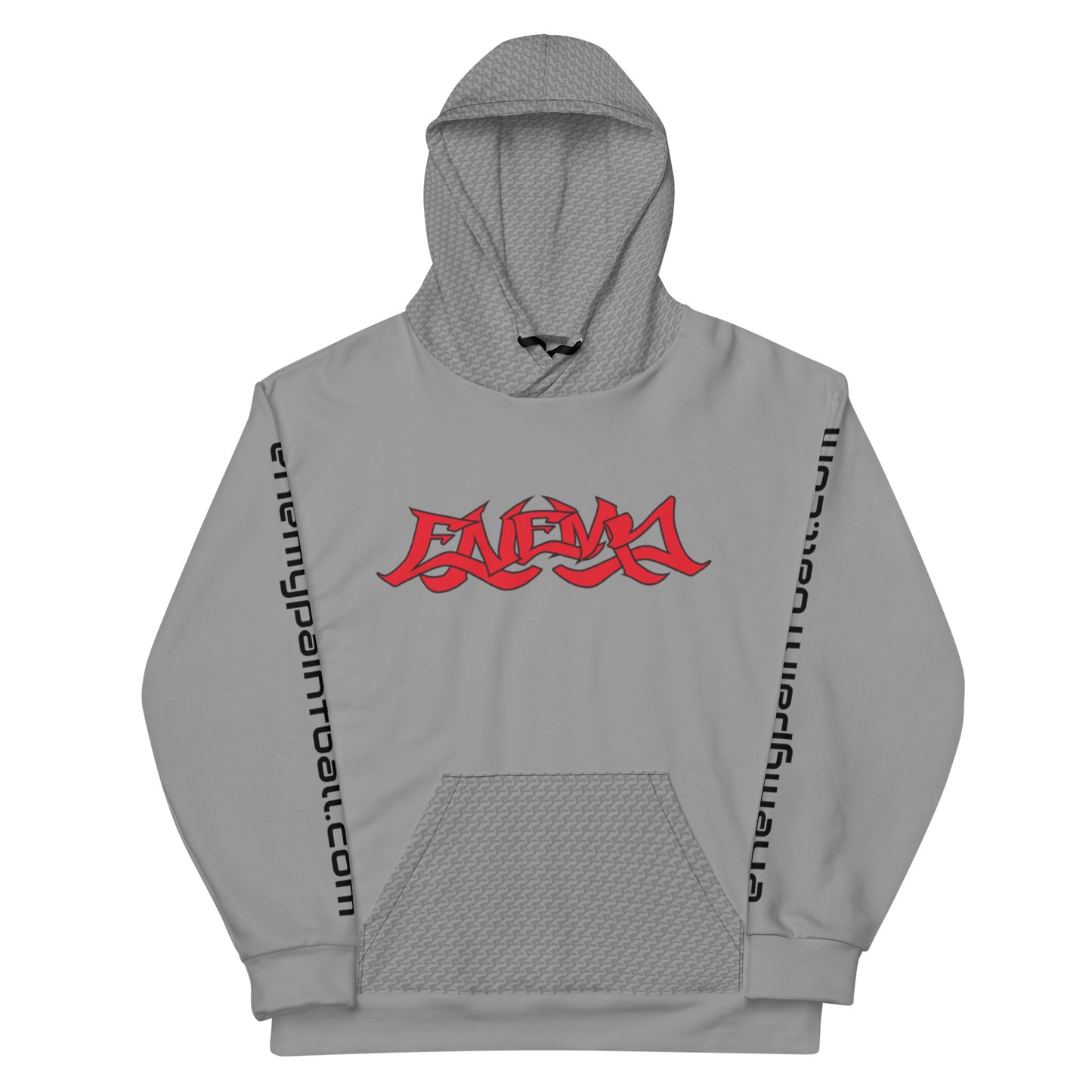Enemy Sublimated Gray Hoodie
