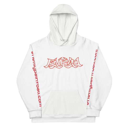 Enemy Sublimated White Hoodie